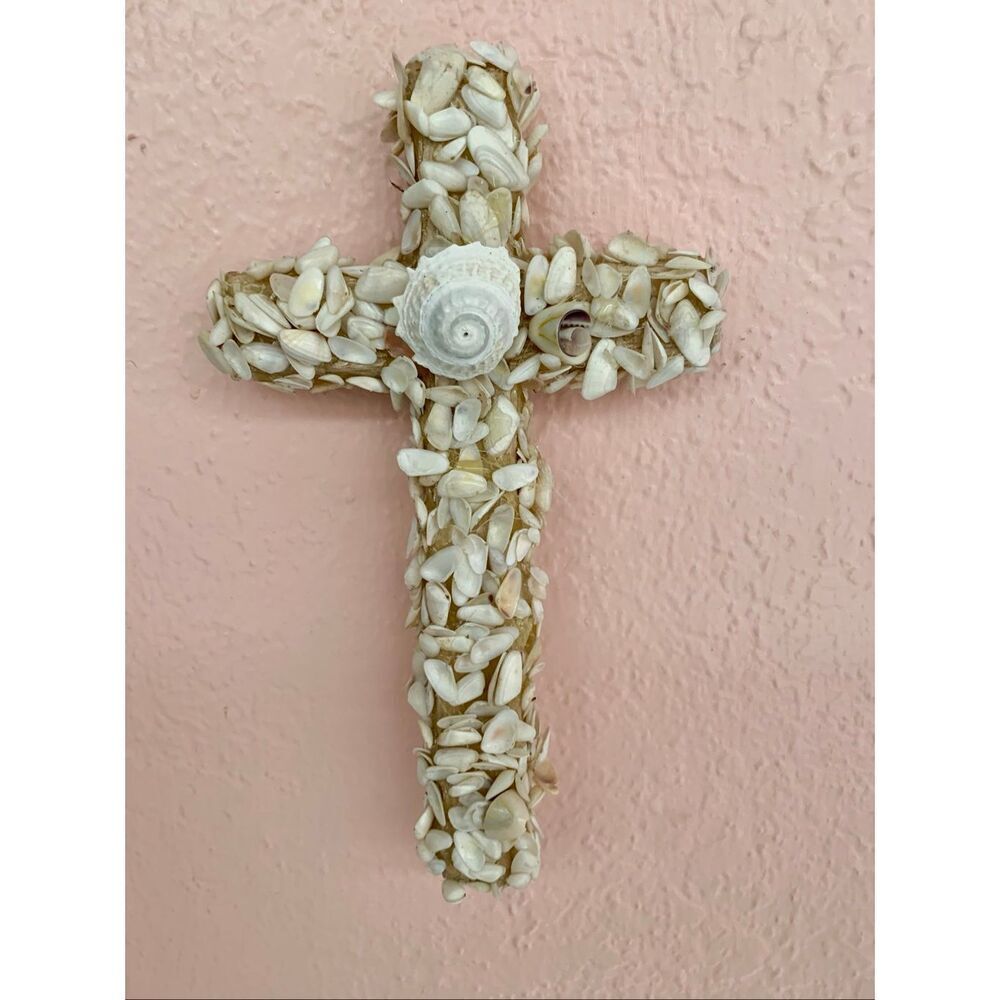 Cross Handmade with Shells #fairh - Picture 4 of 5